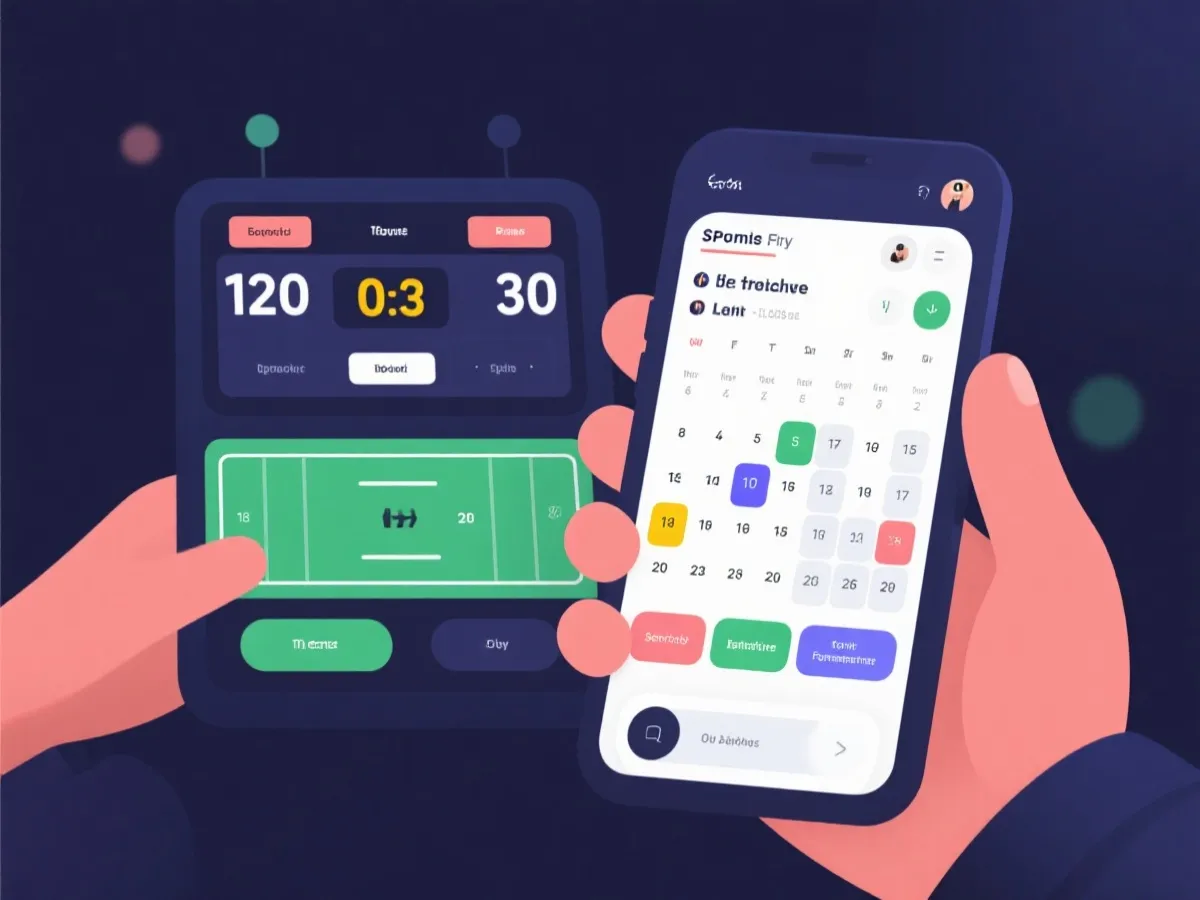 移动端查看实时比分